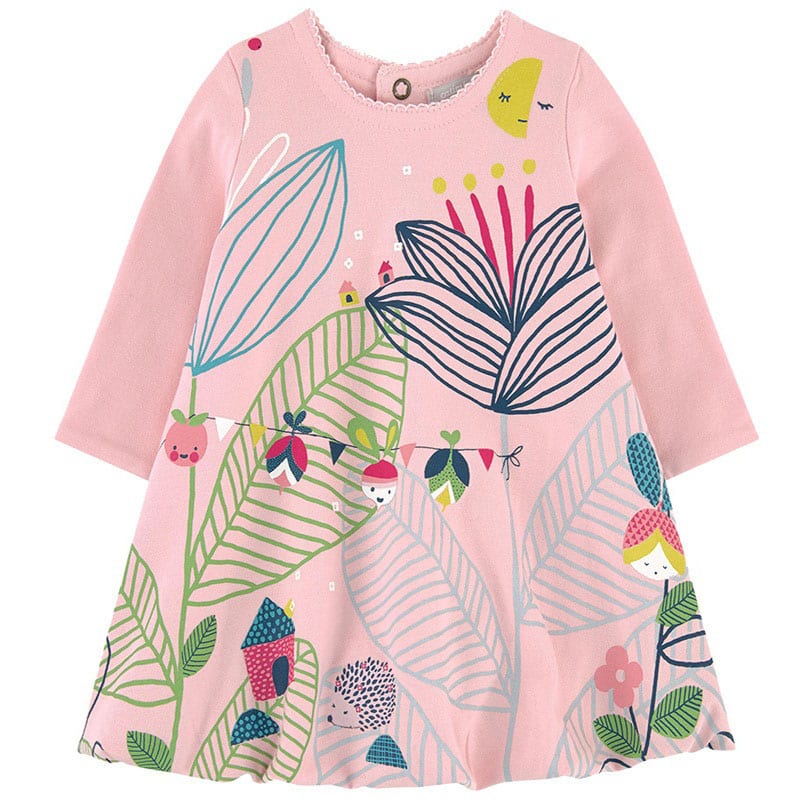 100% Cotton Little Girls Dresses